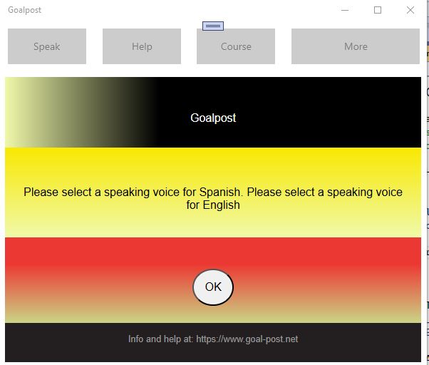 Language app installation screen 11